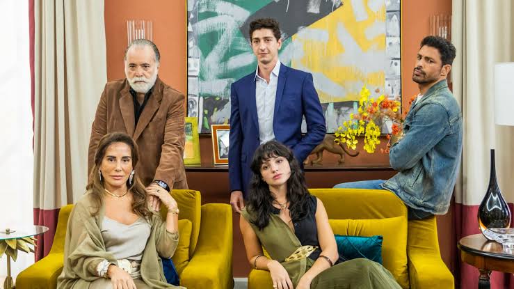 Fam&iacute;lia La Selva, liderada por Ant&ocirc;nio, que n&atilde;o &eacute; um pai muito amoroso com os filhos - (Foto: Jo&atilde;o Miguel Jr/TV Globo)