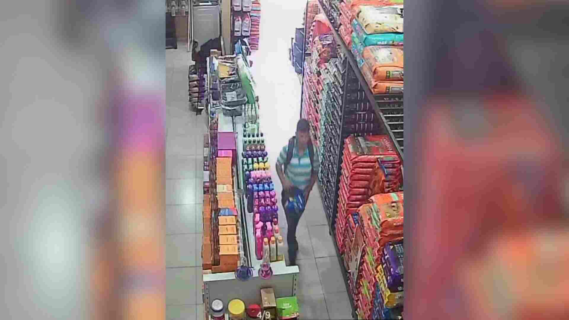 Dono de pet shop corre atrás de assaltantes e recupera produto furtado