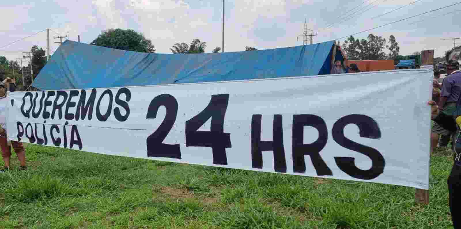 Após protestos na MS-156, indígenas de Dourados terão base da PM na Reserva Federal Após protestos na MS-156, indígenas de Dourados terão base da PM na Reserva Federal