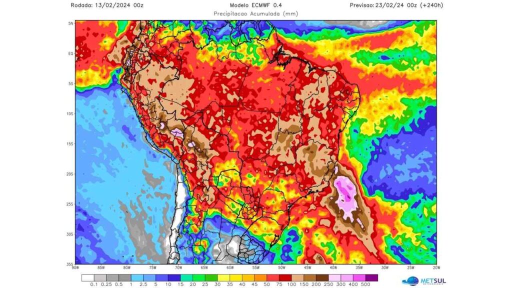 Mato Grosso do Sul deve ter dias chuvosos e com temperatura amena em fevereiro, mostra previs&atilde;o