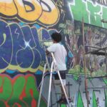 Dia do Grafite será comemorado com mural entre avenidas Costa e Silva e Fábio Zahran em Campo Grande