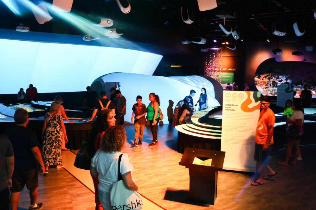 Museu interativo é nova atração que tem encantado os visitantes no Bioparque Pantanal - (Foto: Henrique Arakaki, Jornal Midiamax)